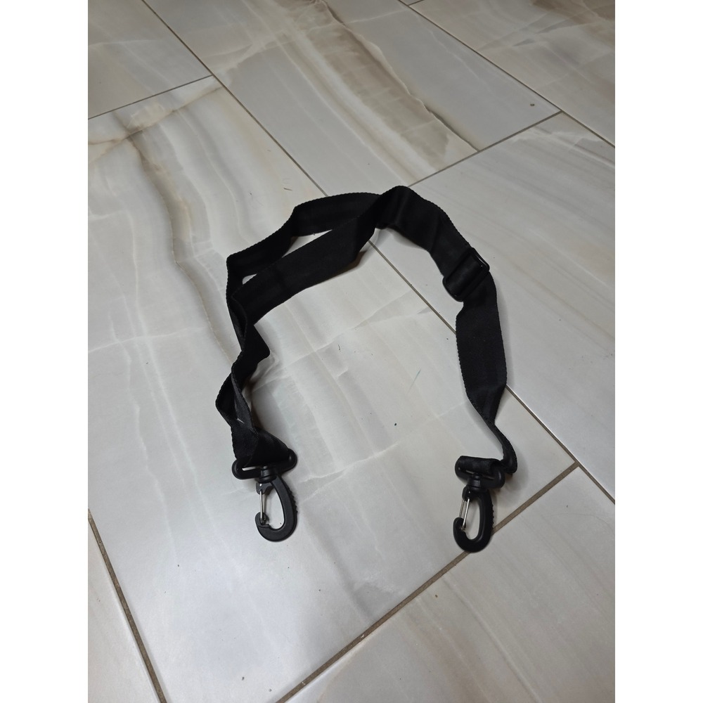 Unbranded Black Nylon Adjustable Replacement Shoulder Strap for Duffel Bag 51in